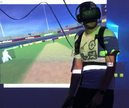 VR cricket game uses motion capture technology for full immersive  experience - CAMERA
